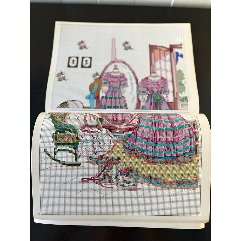 The Best of Paula Vaughan Cross Stitch Pattern Book 26 Charts 1574860844